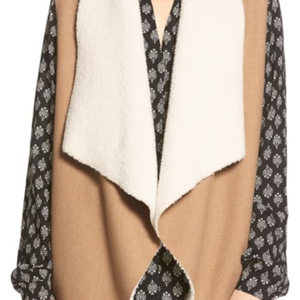 Splendid Keane faux shearling vest from Nordstrom
